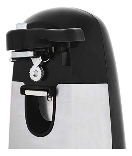 Abridor De Latas Eléctrico Basics, Negro