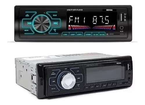 Radio Para Carro Estéreo Con Lcd Fm Bluetooth Tf Aux Usb Mp3