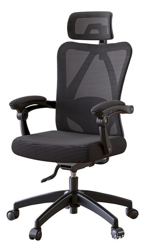 Cadeira Ergonomica Escritorio Com Apoio Para A Cabeça Rodinhas Cadeira De Computador Wicopet Cadeira Para Quarto Em Português É Ajustável Cor Preto