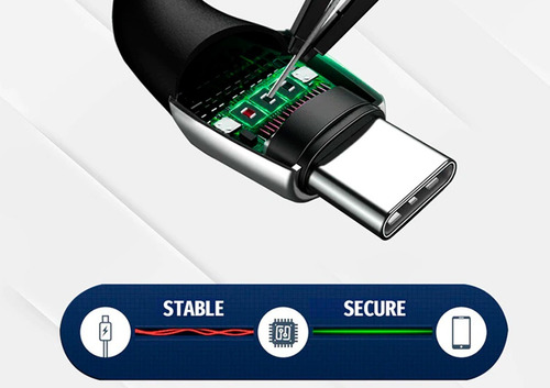Imagen 7 de 7 de Ficha Conector Usb Tipo C Macho