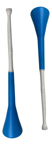 Corneta Vuvuzela Argentina 60 Cm X 2 Unid Plegable Mundial