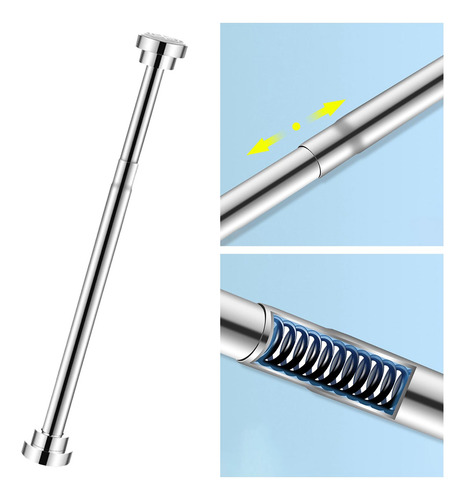 Percha De Ropa Varilla Telescópica Varilla De 100cm