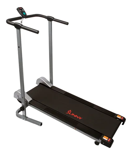 Sunny Health & Fitness Sf-tm - Caminadora Manual, Color Gri.