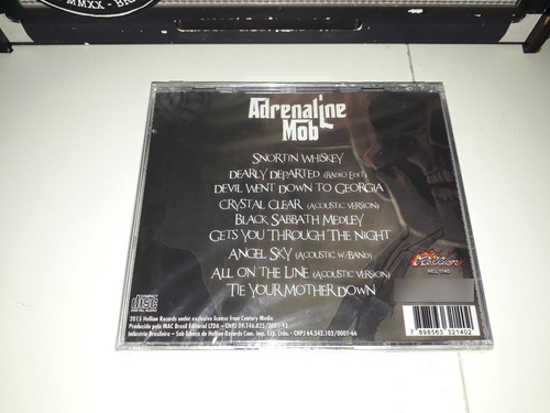 Cd Adrenaline Mob - Dearly Departed Novo!!