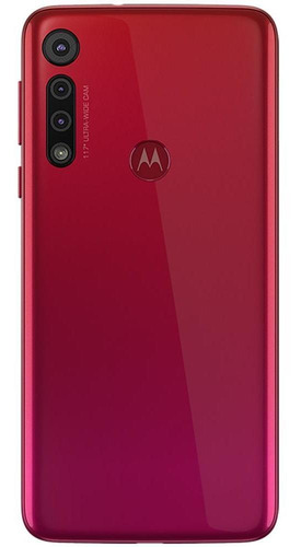 Smartphone Motorola Motog8 Play 32gb Câmera Tripla Vermelho