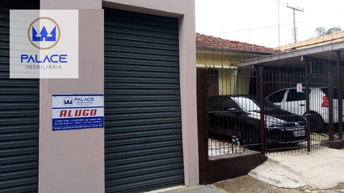 Salão Para Alugar, 152 M² Por R$ 1.700,00/mês - Vila Monteiro - Piracicaba/sp - Sl0137