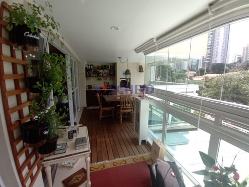 Imagem 1 de 15 de Apartamento Com Varanda Gourmet 3 Dormitórios 3 Suítes E 3 Vagas No Campo Belo! - Mc9021