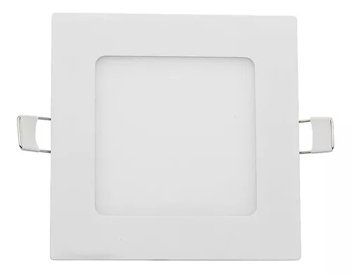 Lampara Luz Led Cuadrada Empotrar 14.5cm 9w Foco Reflector