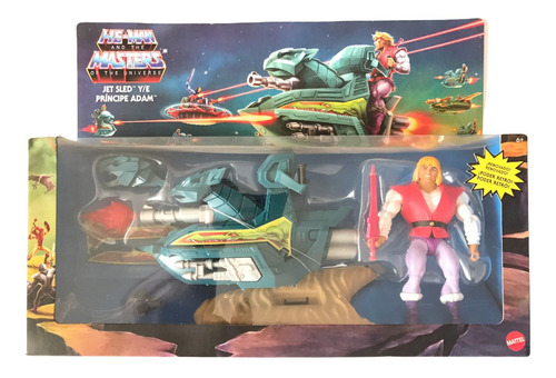Nave Principe Adam Jet Sled He-man Motu Origins Retro Mattel (Usado)