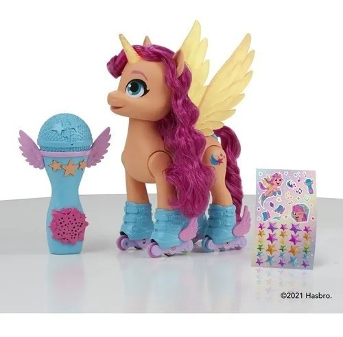Muñeca Hasbro My Little Pony Sunny Starscout Canta Y Patina
