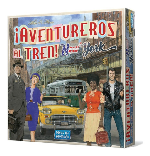 Juego De Tablero Aventureros Al Tren New York Juego De Mesa