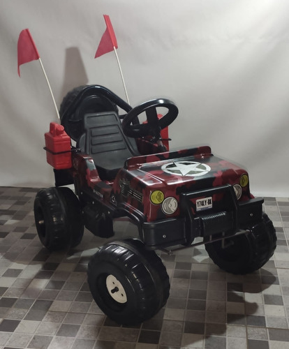 Auto Karting Jeep A Pedal Niños Explorer Reforzado 