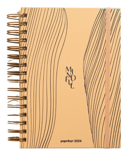 Agenda Planner 2024 Diaria A5 Paprika - Mindfulness Smoothie