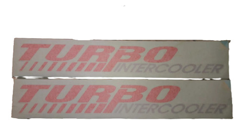 Calcomanias Turbo Intercooler, Ssanyong Musso, Korando, X2un