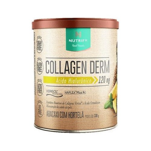 Collagen Derm Ácido Hialurônico Abacaxi Com Hortelã Nutrify