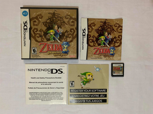 The Legend Of Zelda Phantom Hourglass Completo Nintendo Ds