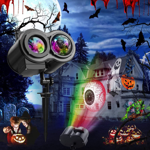 Proyector De Luz Xhaus Figuras Halloween-navidad