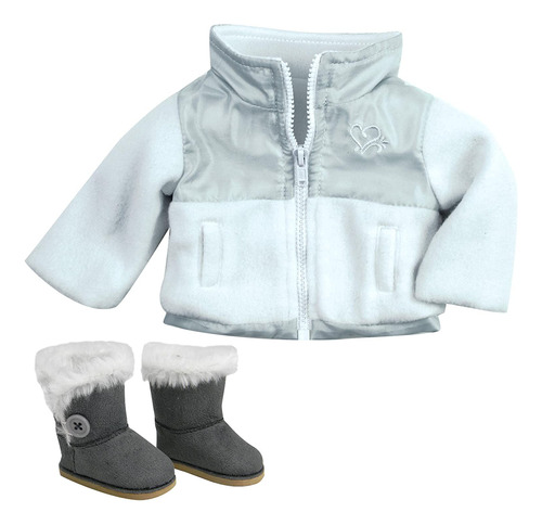 Sophias - Abrigo De Muñeca De 18 Pulgadas, Chaqueta, Botas D