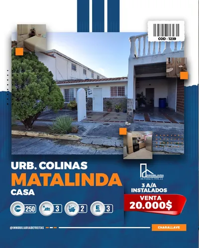 Casa En Matalinda - Charallave.