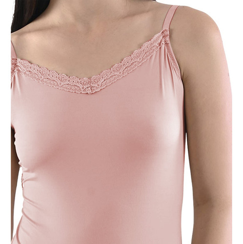 Camiseta Escote V Con Encaje Tirante Delgado Berlei 8510
