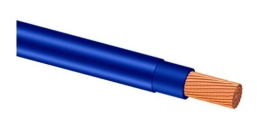 Cable Thhn 12 Awg Azul Rollo 50mts Certificado