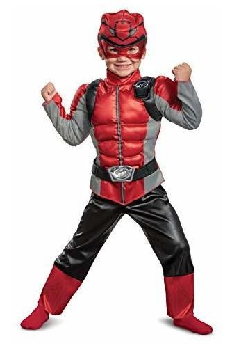 Disguise Red Ranger Beast Morpher - Disfraz De Músculo Para 