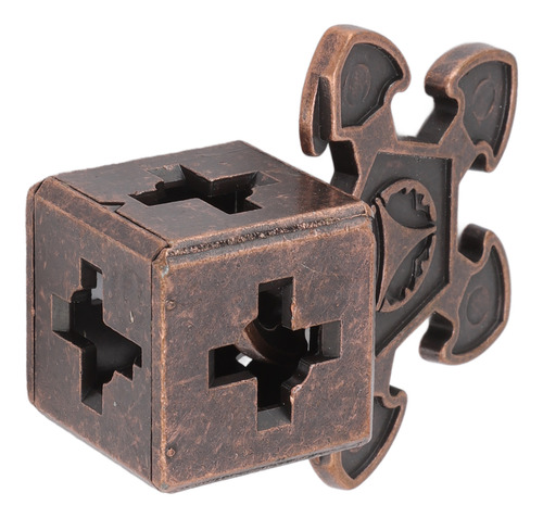 Puzle De Metal Con Candado En 3d, Educativo, Vintage, Portát