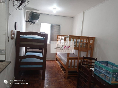 Imagem 3 de 17 de Kitnet Com 1 Dormitório , 26 M² - Vila Guilhermina - Praia Grande/sp -