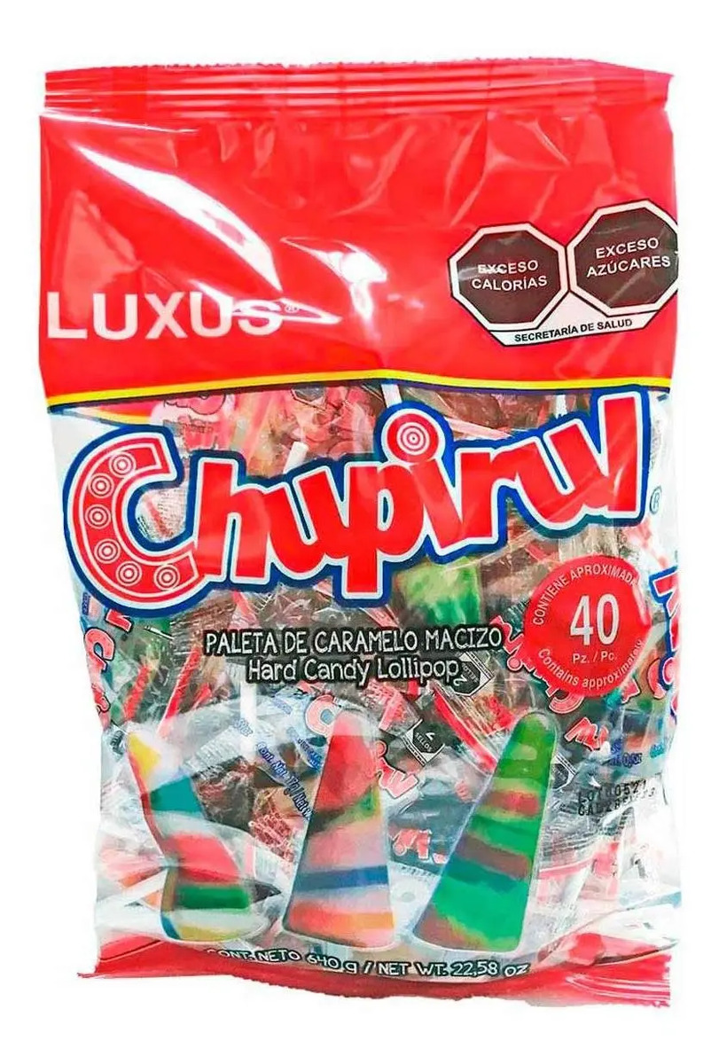 Paletas Chupirul Surtido 40 Piezas 640g | Meses sin intereses