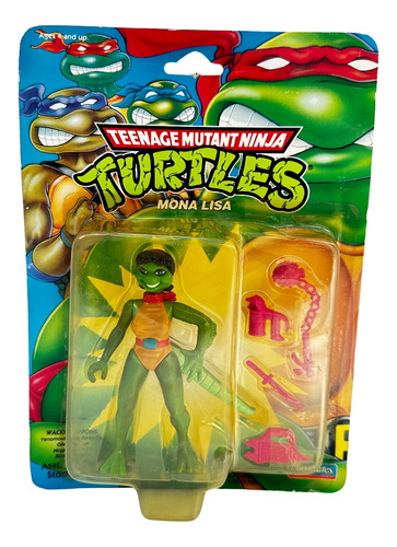 Tortugas Ninja Vintage Mona Lisa 1992 Tmnt