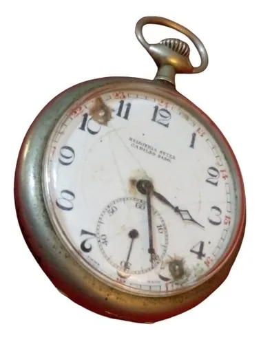Antiguo Reloj De Bolsillo Remontoir Ancre De Precision