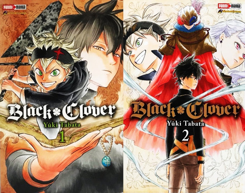 Manga Black Clover Tomos 1 Y 2 Panini Español