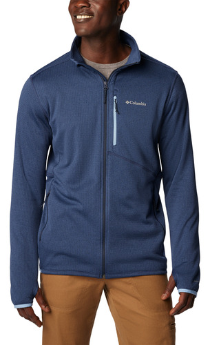 Buzo Columbia Park View Fleece Collegiate Nav Para Hombre