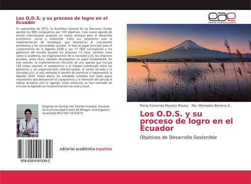 Libro: Los O.d.s. Y Su Proceso Logro Ecuador: Objet