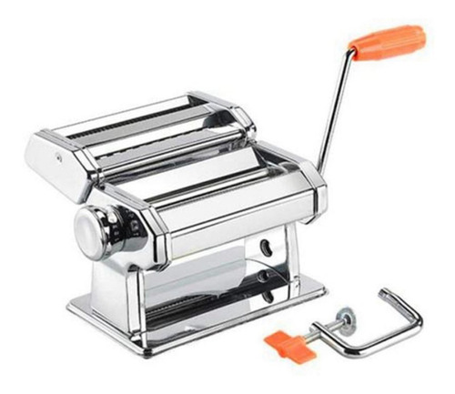 Máquina P/ Macarrão De Fazer Massas Manual Talharim Aço Inox