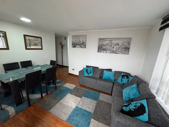 Imagen 2 de 13 de Arriendo Dpto Amoblado Av. Carrera / Pelantaro