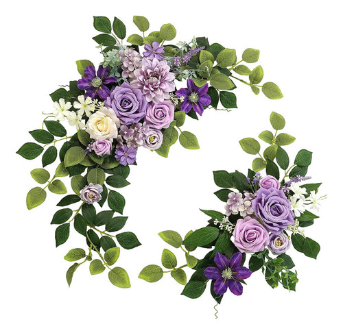 2x Conjunto De Flores De Arco De Boda Arco De Boda Arreglos