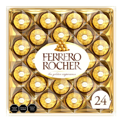 Ferrero Rocher Chocolate Regalo  X24 Bombones Caja 