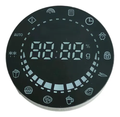 comprar Display Para Microondas Philco Pme31 Redondo Led Azul