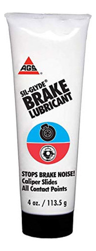 Ags Sil-glyde Tubo De 4 Oz Lubricante De Montaje De Frenos A