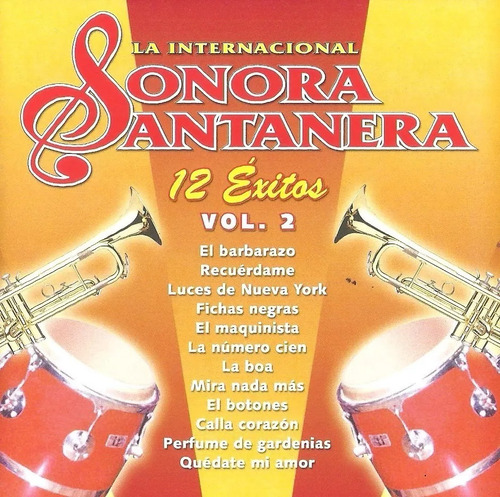 Sonora Santanera 12 Éxitos Vol. 2 | Cd Música Popular Nueva