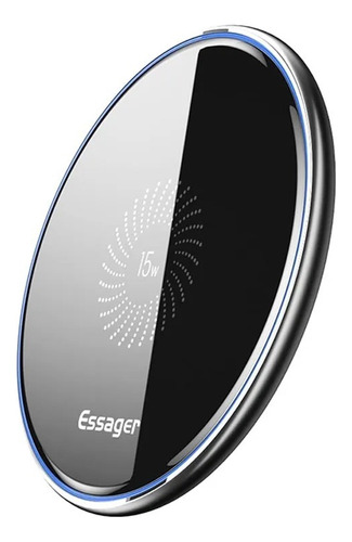 Cargador Con Base Inalámbrico 15w Para iPhone Samsung