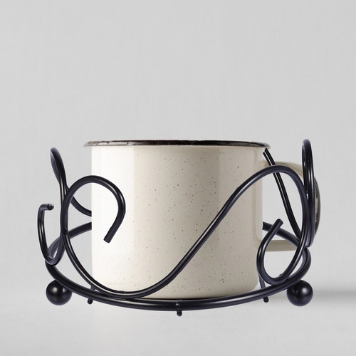 * Soporte De Metal For Posavasos Con Trípodes, 2 Unidades