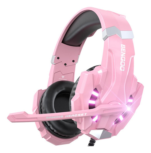 Auriculares Bengoo G9000  Para Ps4 Pc Xbox One -rosa