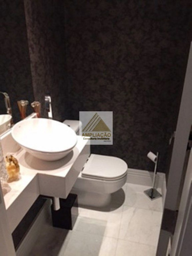 Imagem 6 de 13 de Apartamento 3 Suítes 3 Vagas No Panamby - Py2746