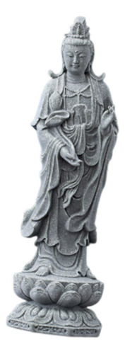 Estátua Guan Yin Acessório Ornamento Arte Decoração