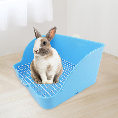 Caja De Arena Para Conejos, Inodoro, Orinal, Lecho Esquinero