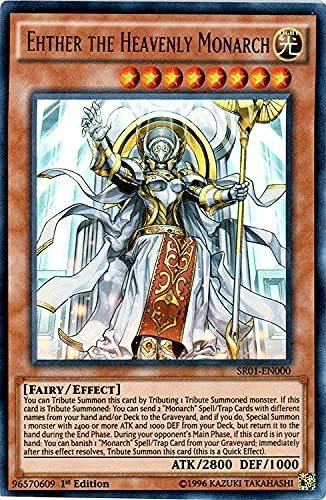 Yu-gi-oh! - Ehther La Celeste Monarch (sr01-en000) - Baraja 