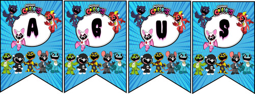 Kit Imprimible Express Personalizado - Nightmare Critters #1