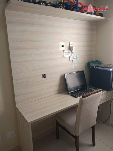Imagem 16 de 30 de Condomínio Alegria Apartamento Andar Alto Com 3 Dormitórios À Venda, 83m² Por R$ 550.000 - Vila Santo Antônio - Guarulhos/sp - Ap0542